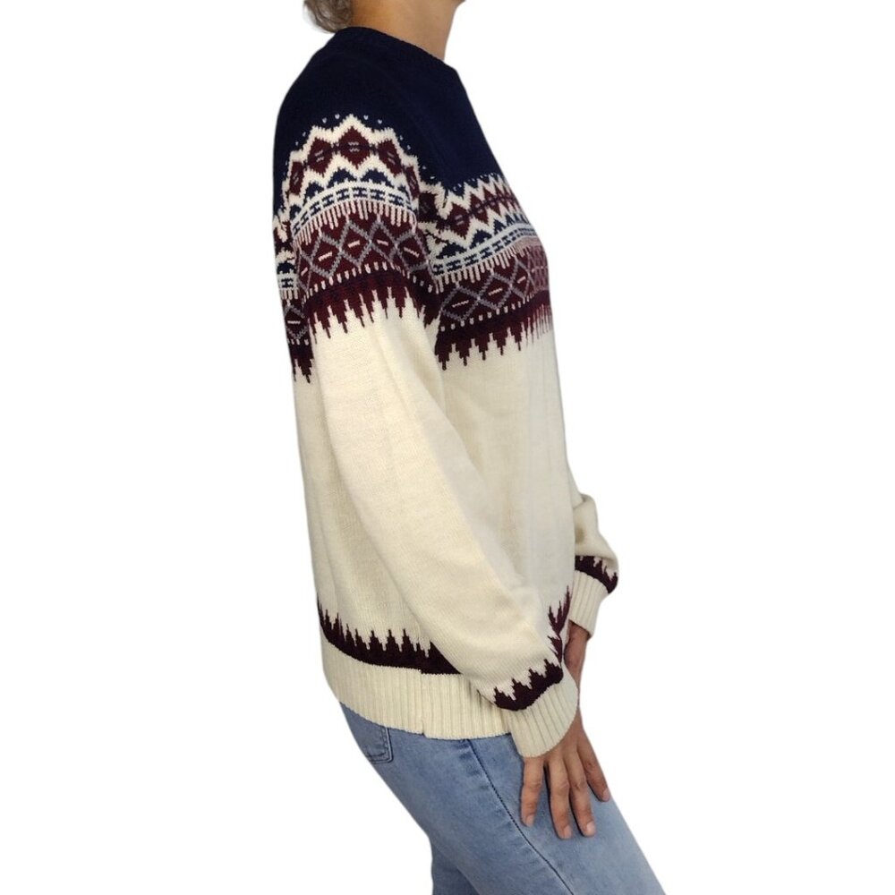 Vintage Late 70s / Early 80s Unisex Towncraft Ski Sweater